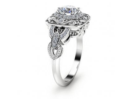 Zlatý dámský prsten Euphrosyne 0061200