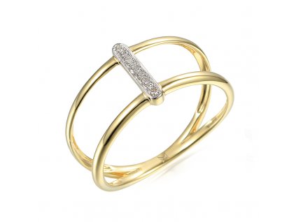 Zlatý dámský prsten Kamari 3818040