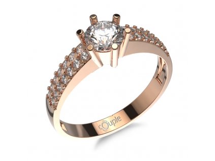Zlatý dámský prsten Nixia 5260516