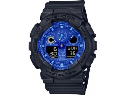 Casio G-Shock Original GA-100BP-1AER Blue Paisley Series