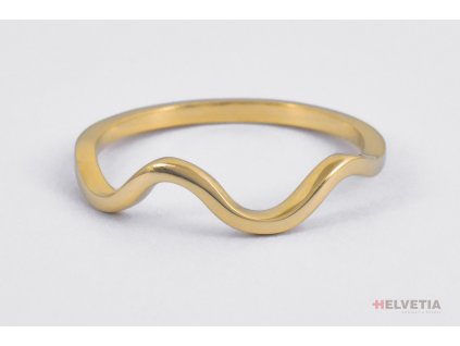 Luxur Zlatý dámský prsten 1410700