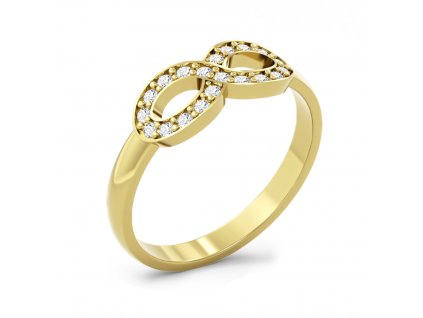 Zlatý dámský prsten Forever 6610266