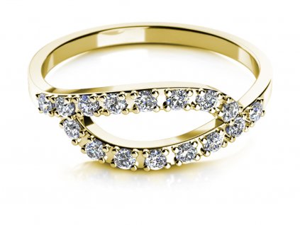 Zlatý dámský prsten Emma 6810555