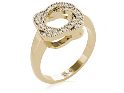 Zlatý dámský prsten Michel 6610296