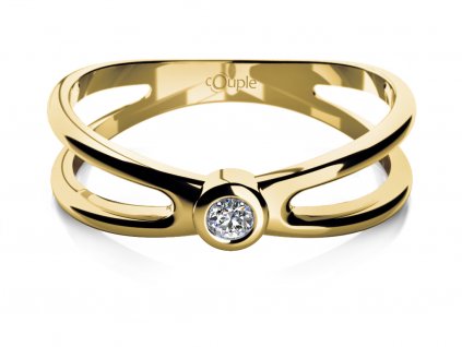 Zlatý dámský prsten Seline 6810654