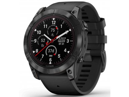 fenix7XPro Carbon Gray titanium Black band leva1