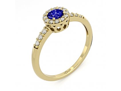 Luxur Zlatý dámský prsten Sari 6610270