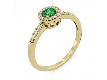 Luxur Zlatý dámský prsten Sari 661027