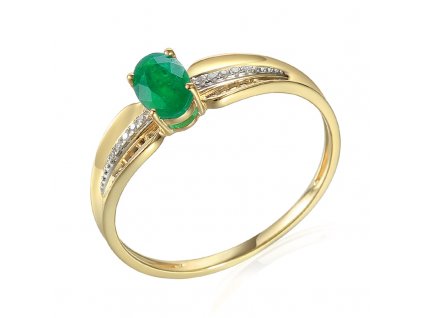 Luxur Zlatý dámský prsten Florentina 3814564