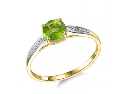 Luxur Zlatý dámský prsten Anya 3810810
