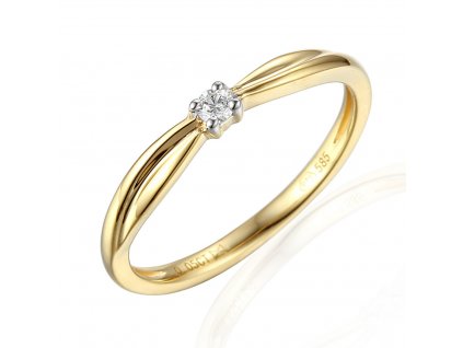 Zlatý dámský prsten Reba 3810713