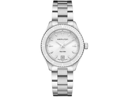 Hamilton Jazzmaster Seaview H37411111 + prodloužená záruka 5 let + 5 let na výměnu baterie zdarma