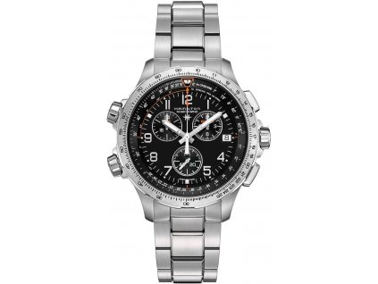 Hamilton Khaki X-Wind GMT Chrono Quartz H77912135