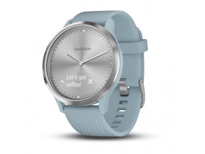 Garmin Vívomove Optic Sport Silver, Seafoam band (velikost S/M) 010-01850-08