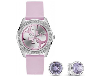 Guess W1240L1 + 5 let na výměnu baterie zdarma + náušnice Guess UBE83050 v hodnotě 490Kč ZDARMA