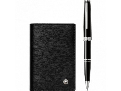 Set Montblanc 123757 vizitkář a rollerball