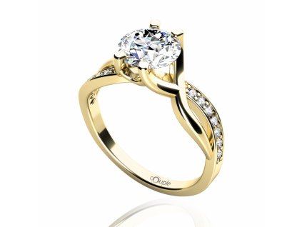 Luxur Zlatý dámský prsten Maui 4515065