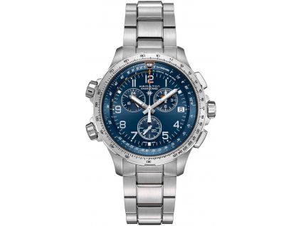 Hamilton Khaki X-Wind GMT Chrono Quartz H77922141