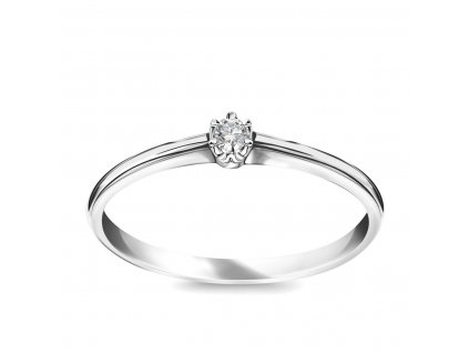Zlatý dámský prsten Julietta 1321W2H (Velikost prstenu 50)