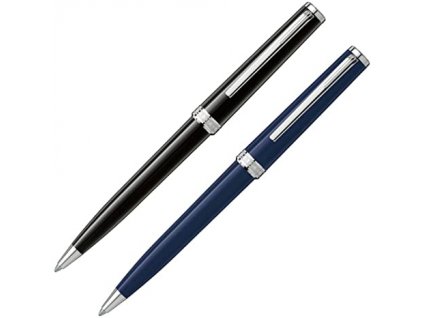 Kuličkové pero Montblanc PIX 117086 sada modré a černé