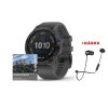 Garmin fenix6 PRO Solar, Black/Slate Band (MAP/Music) 010-02410-91