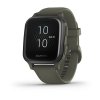 Garmin Venu Sq Music, Slate/Green Band 010-02426-13