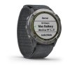 Garmin Enduro, Steel/Gray UltraFit Nylon Strap 010-02408-00