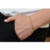 Luxur Zlatý náramek Terdi 3640020 (Délka náramku 18 cm)