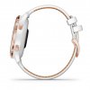 garmin venu 2s rose gold white leather band 214597 261650