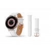 Garmin Venu2S Rose Gold/White Leather Band 010-02429-23 Premium + náhradní řemínek