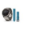 Garmin Quatix6X PRO Solar Titanium, Titanium Band 010-02157-31 + náhradní řemínek