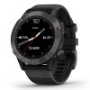 123381 2 garmin fenix6 pro sapphire gray black band map music 010 02158 11