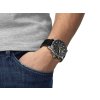 Tissot Supersport Chrono Quarz Edelstahl schwarz Textilband (1)