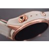 Garmin Fenix 7S PRO Sapphire Solar Titan Rose Gold/ Limestone Leather Band 010-02539-35