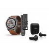 Garmin Fenix 7X PRO Sapphire Solar Titan/ Brown Leather Band 010-02541-19 Premium + náhradní řemínek