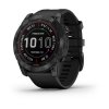 Garmin Fenix 7X PRO Sapphire Solar Titan Black/ Black Silicone Band 010-02541-23