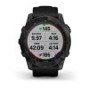 Garmin Fenix 7X PRO Sapphire Solar Titan Black/ Black Silicone Band 010-02541-23