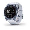 Garmin Fenix 7X PRO Sapphire Solar Titan Blue/ White Silicone Band 010-02541-15