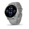Garmin Venu 2 Plus Silver Bezel with Powder Gray Case 010-02496-10