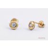 Luxur Zlaté dámské náušnice 1233119
