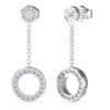 Náušnice Guess JUBE03161JWRHT/U