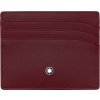 Pouzdro na kreditní karty Montblanc Meisterstuck Burgundy 114558