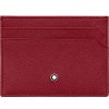 Pouzdro na kreditní karty Montblanc Sartorial Red 115849