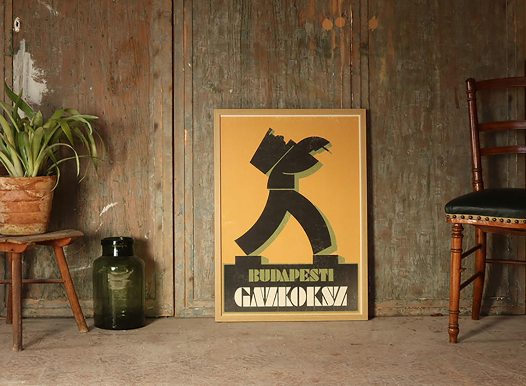 Budapesti gázkoksz plakát