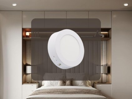 LED prisadený panel 6W / PRSF / SMD / 4000K / WH - LPL321