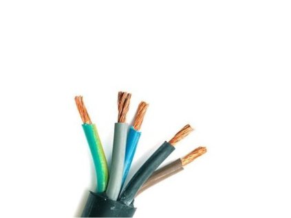 Kábel ohybný H05RR-F 5G2,5 gumový