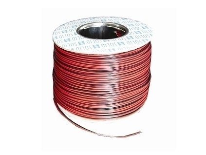 1804 audio kabel cyh 2x0 75 cerv cierny