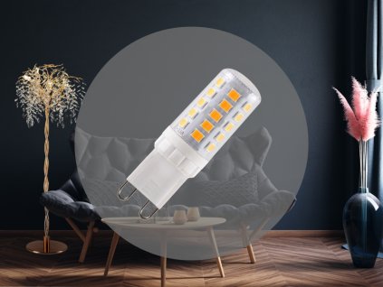 LED žiarovka 3,9W - G9 / SMD / 4000K - ZLS624