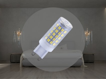LED žiarovka 4,6W - G9 / SMD / 2800K - ZLS615