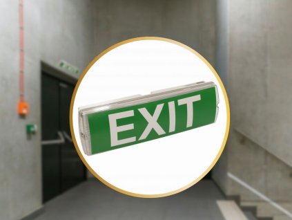 LED núdzové svietidlo 4W /3h / IP65 - LEL102